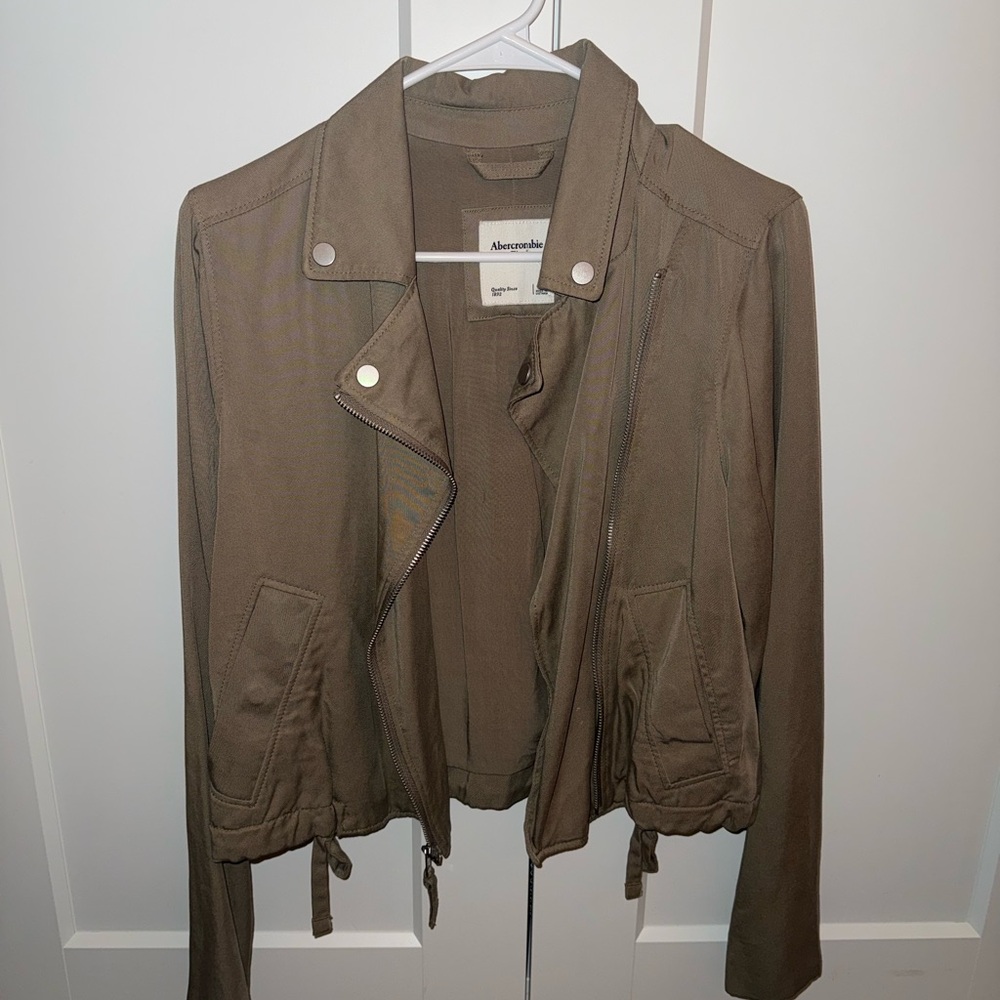 Abercrombie & Fitch Khaki Utility Jacket